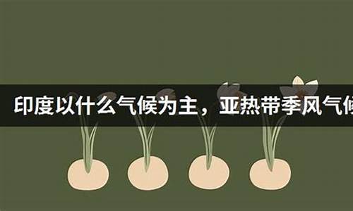 印度以什么气候为主_印度以什么气候为主主要的粮食作物是什么和什么