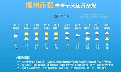 福州未来90天天气预测_福州未来30天天气预报