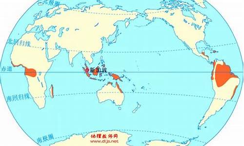 热带雨林气候分布地区和气候特征_热带雨林气候的分布地区和气候